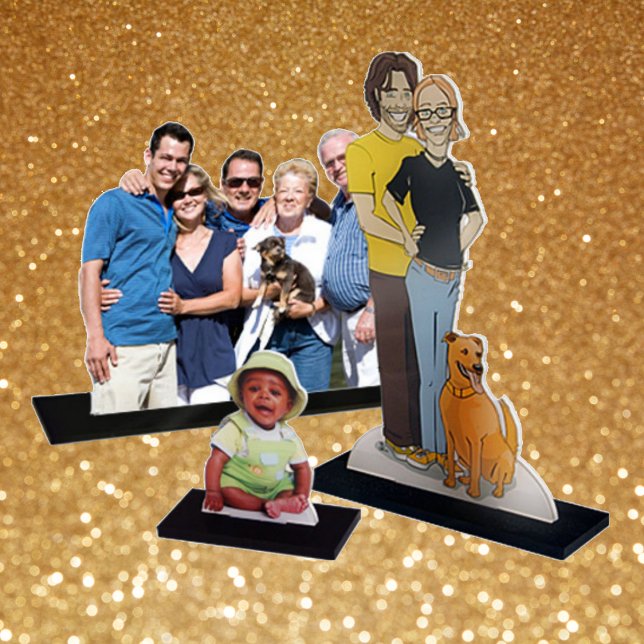Create Make Custom 3D Family Photo Statue Cut Out (Create Make Custom 3D Family Photo Statue Cut Out)
