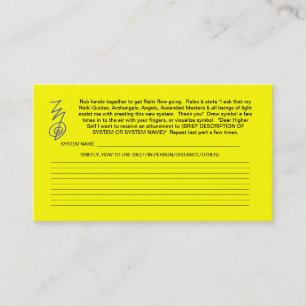 Create new Reiki system cards