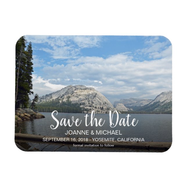 Create our own Save the Date travel photo Magnet (Horizontal)