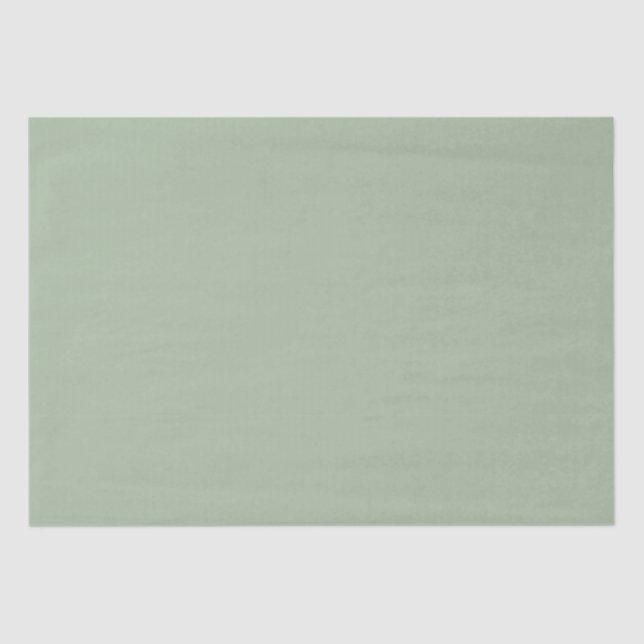 Create Own Apple Sage Green Tissue Paper (Front)