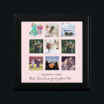 Create Own BFF Photo Collage gifts - Jellyfish Oct Gift Box<br><div class="desc">Super cute 'we go together like jellyfish and octopus' fun best friends themed photo collage gift. Perfect gift for your BFF on Friendship day, for her or his birthday, Christmas or as a leaving, missing you keepsake gift. Add your friendship photo showing fun times, holidays, games, sports, sharing a hobby,...</div>