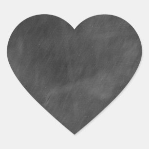 Create  own chalkboard designs - add text pics etc heart sticker