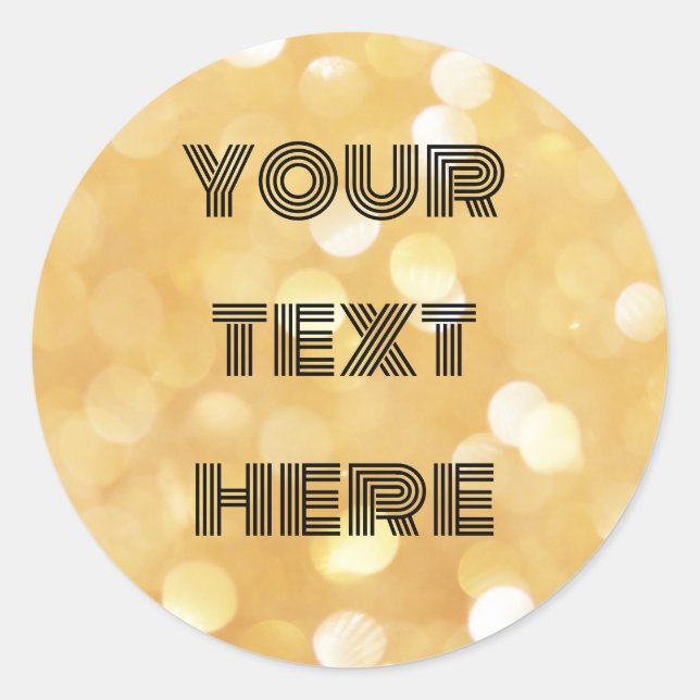 create own image text sticker (Front)