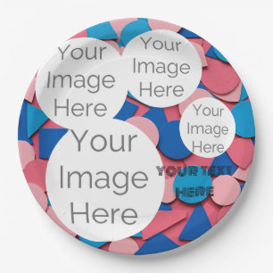 create own paper photo text template photo plate