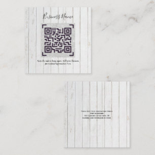 Create own QR Code Business Card - Lots of Colours