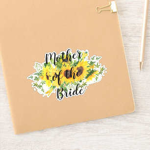 Create Own Sunflower Bridal Party Gifts ADD TEXT