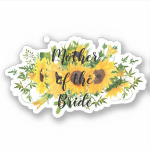 Create Own Sunflower Bridal Party Gifts ADD TEXT