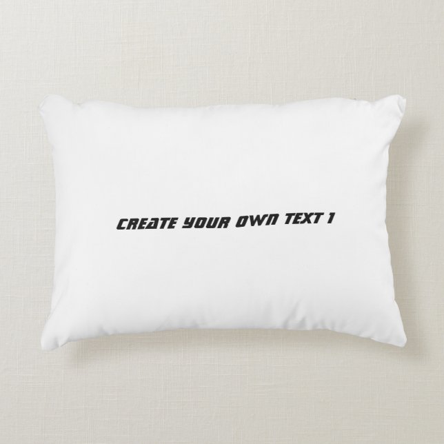 Create own text Weddings Gifts Favours Anniversary Decorative Cushion (Front)