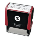 Create Personalised Elegant Name Return Address
