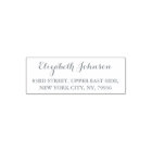 Create Personalised Elegant Name Return Address