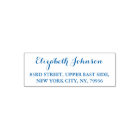 Create Personalised Elegant Name Return Address
