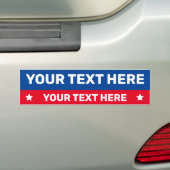 Create President Election 2020 Template Bumper Sticker (On Car)