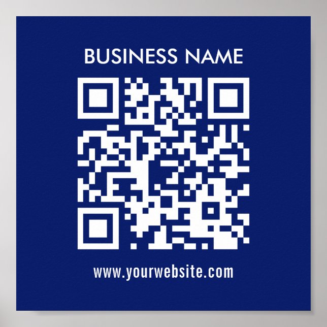 Create QR code instantly | Modern simple design Poster (Front)