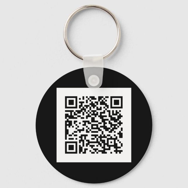 Create QR code key trailer Key Ring (Front)
