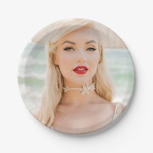 create Simple Custom Photo Personal Paper Plate