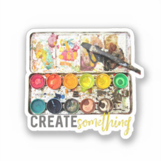 Create Something Cutout Sticker