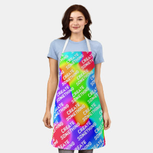 Create Something Rainbow Apron