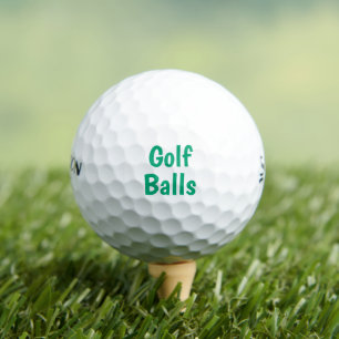 Create Something Unique Golf Balls