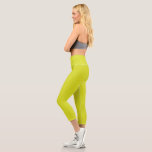 Create Stunning Visual Appeal Yellow Background Capri Leggings<br><div class="desc">Discover the art of utilising yellow background and black border in your website layout. Elevate your graphic design with this striking colour combination and create an aesthetic design with perfect colour contrast and artistic composition.</div>
