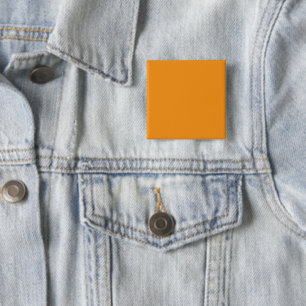 Create Stunning Visuals with Orange Background 15 Cm Square Badge