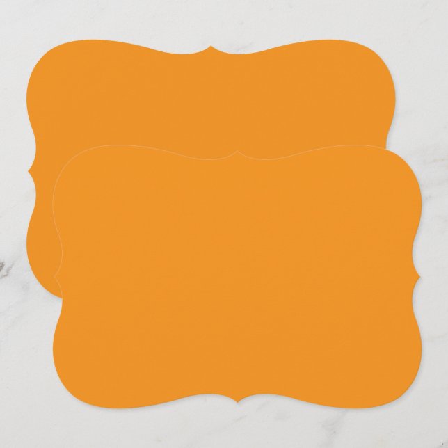 Create Stunning Visuals with Orange Background Card (Front/Back)