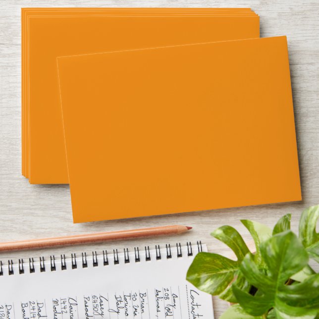 Create Stunning Visuals with Orange Background Envelope (Stacked)
