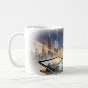Create the Future AI Artist Poster Coffee Mug