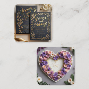 Create the Perfect First Impression Married Enclosure Card