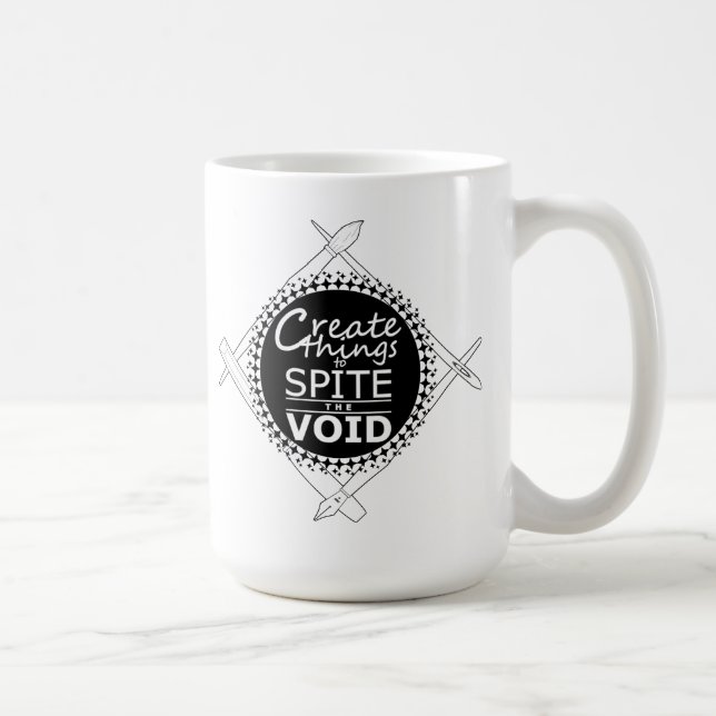 Create Things To Spite The Void Mug (Right)