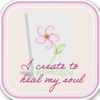 Create to Heal Vinyl Sticker