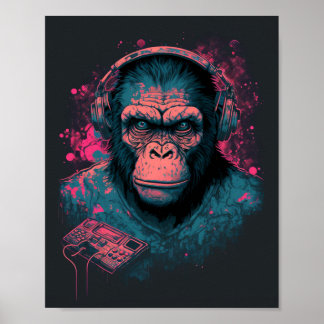 Create Unique Wall Art with Monkey Posters