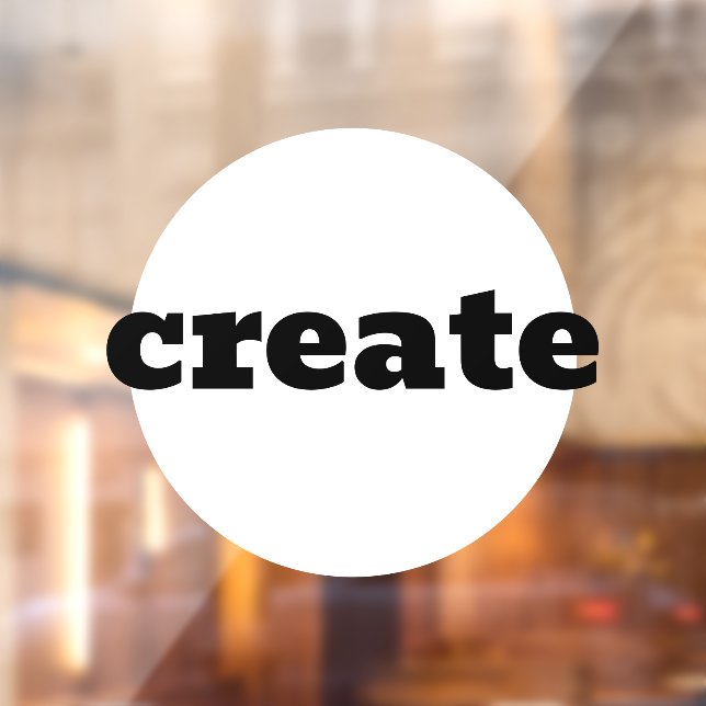 Create Window Cling (Sheet 2)