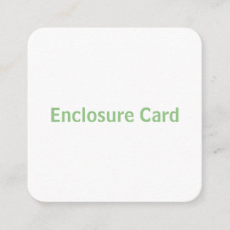 Create You Own 2.5" x 2.5" Rounded Enclosure Card