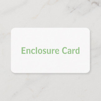 Create You Own 3.5" x 2" Rounded Enclosure Card