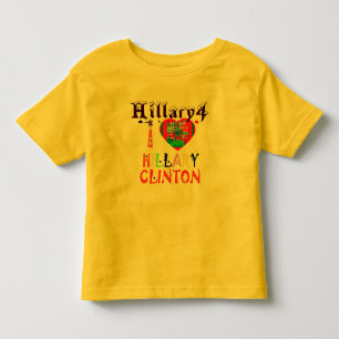 Create You Own Inspirational Hillary Love Quote Toddler T-Shirt