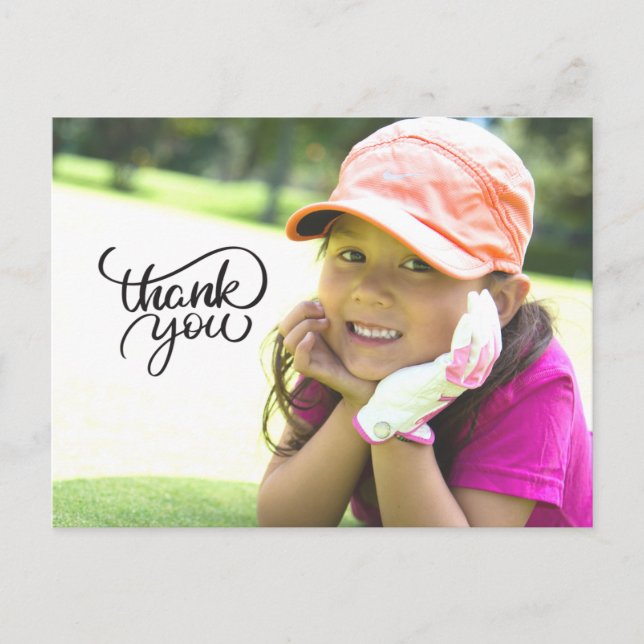 Create you own Thank you  Postcard (Front)
