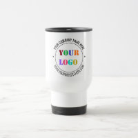 Create Your Branded Business Travel Mug Template