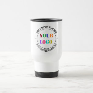 Create Your Branded Business Travel Mug Template