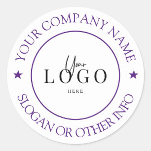 Create Your Business Logo Custom Classic Round Sti Classic Round Sticker