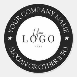 Create Your Business Logo Custom Classic Round Sti Classic Round Sticker