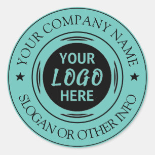 Create Your Business Logo Custom Classic Round Sti Sticker
