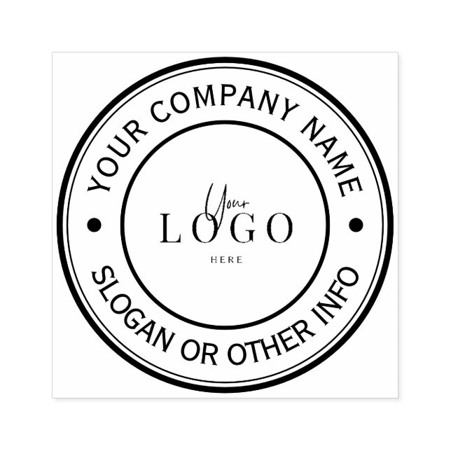 Create Your Business Logo Custom  Rubber Stamp (Imprint)