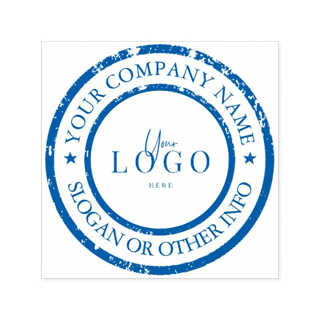 Create Your Business Logo Custom Self-inking Stamp (Design)
