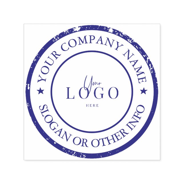 Create Your Business Logo Custom Self-inking Stamp (Design)