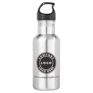 Create Your Custom Company Logo and Business Name 532 Ml Water Bottle