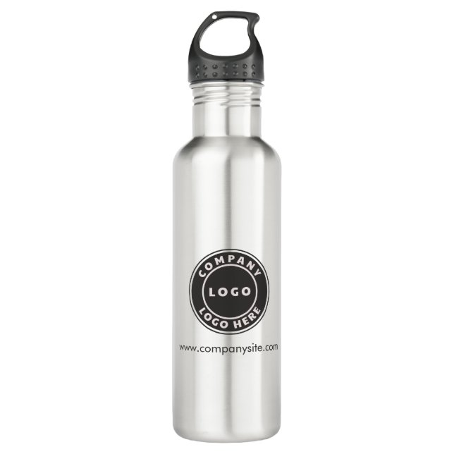 Create Your Custom Company Logo and Business Name 710 Ml Water Bottle (Front)