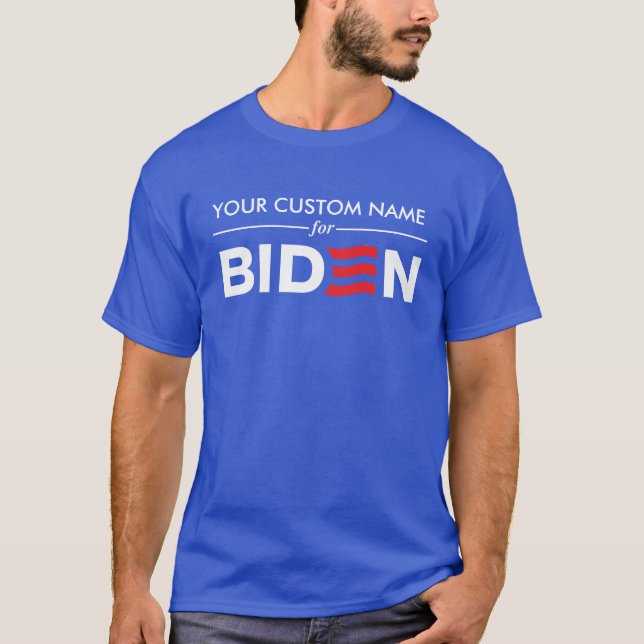 Create Your Custom Group Nam for Biden Harris 2024 T-Shirt (Front)