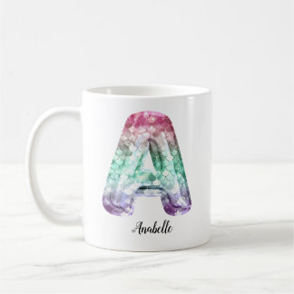 Create Your Custom Name Monogram A Coffee Mug