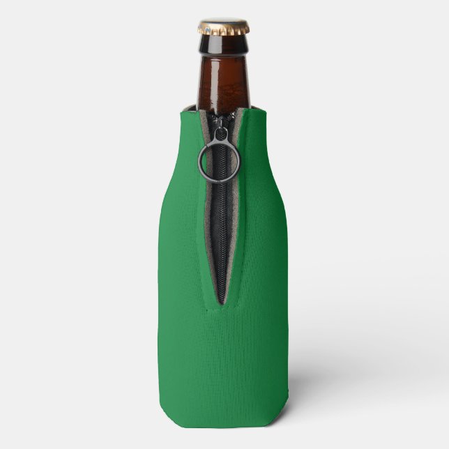 Create Your Custom Personalised Golf Green Beer Bottle Cooler (Bottle Back)