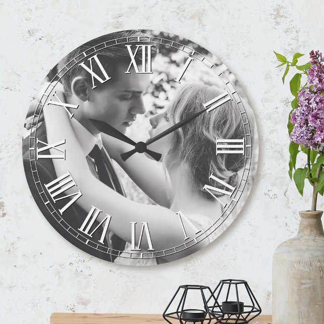 Create Your Custom Photo Personalised Large Clock (Creator Uploaded)